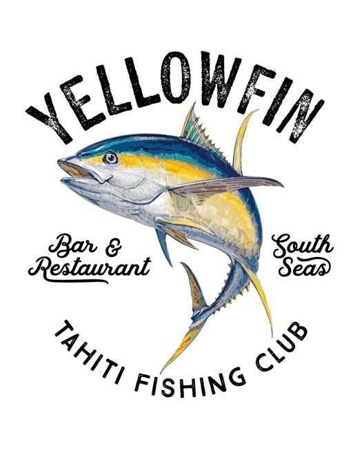 logo YELLOWFIN restaurant breakfast brunch punaauia tahiti