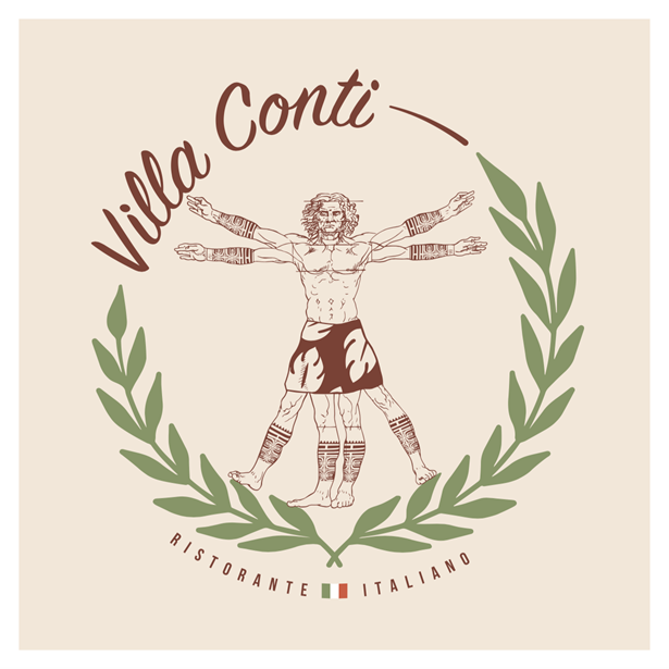 logo villa conti restaurant italien tahiti